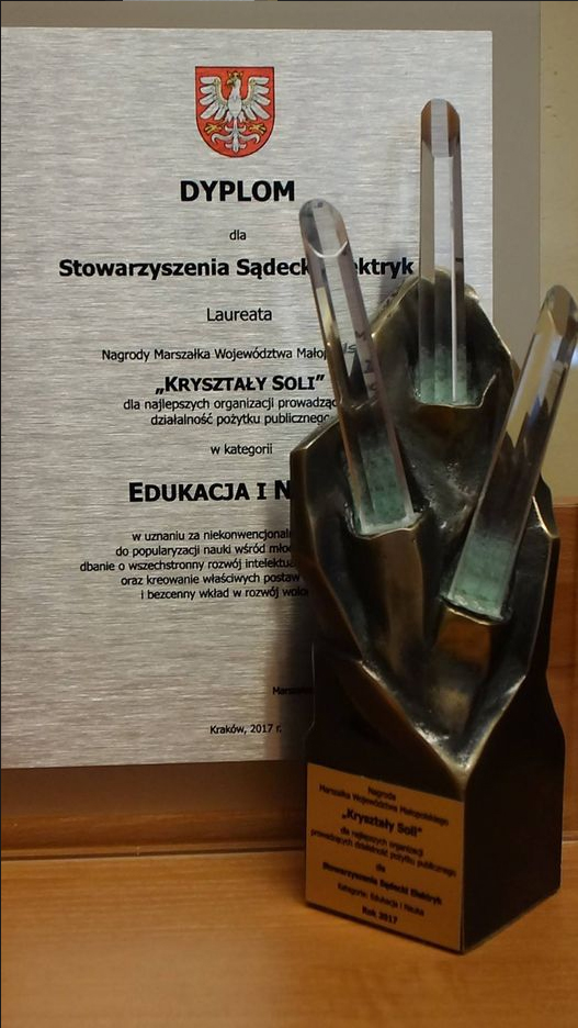 Nagroda Krzyształy Soli województwa małopolskiego